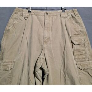 5.11 Tactical Pants Mens 34x30 Cotton Canvas Work Pant Double Knee Elastic Waist